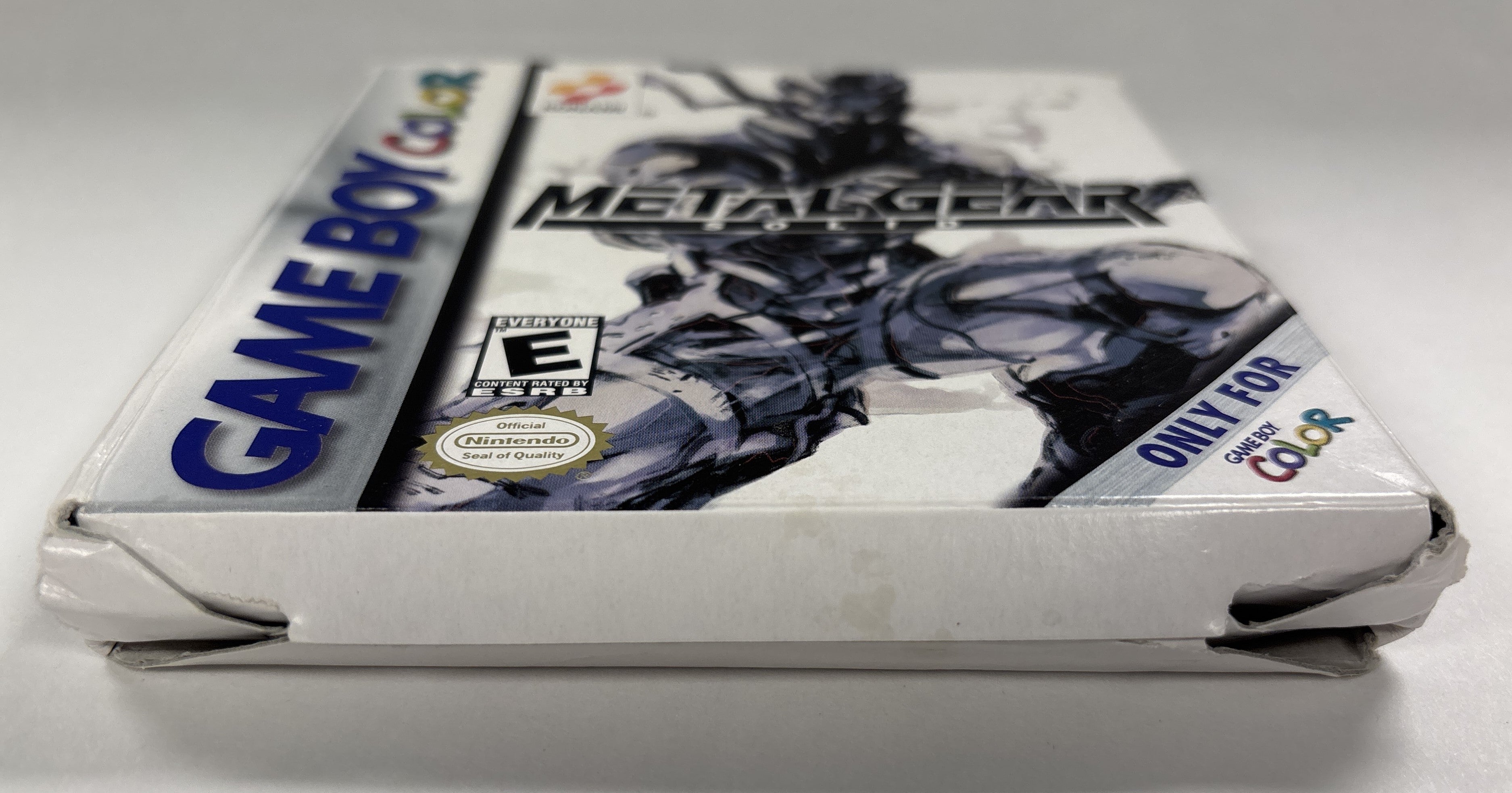 Metal Gear Solid - Nintendo Game Boy Color Box & Manual Only NO GAME