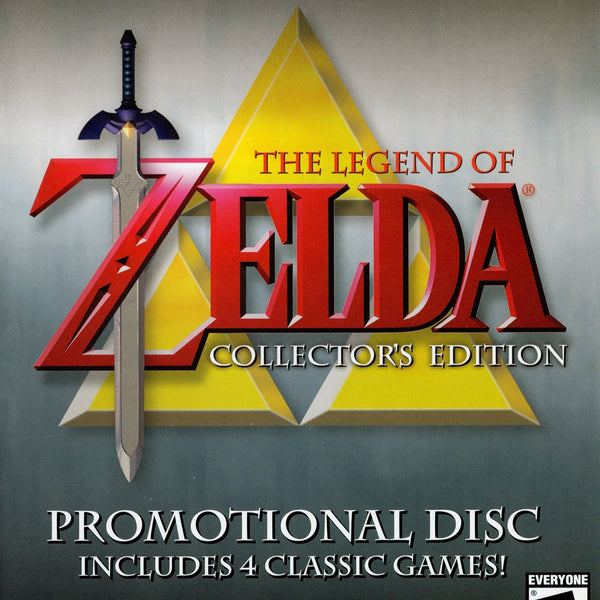 Legend of Zelda Collector's top Edition for GameCube Promotional Disc