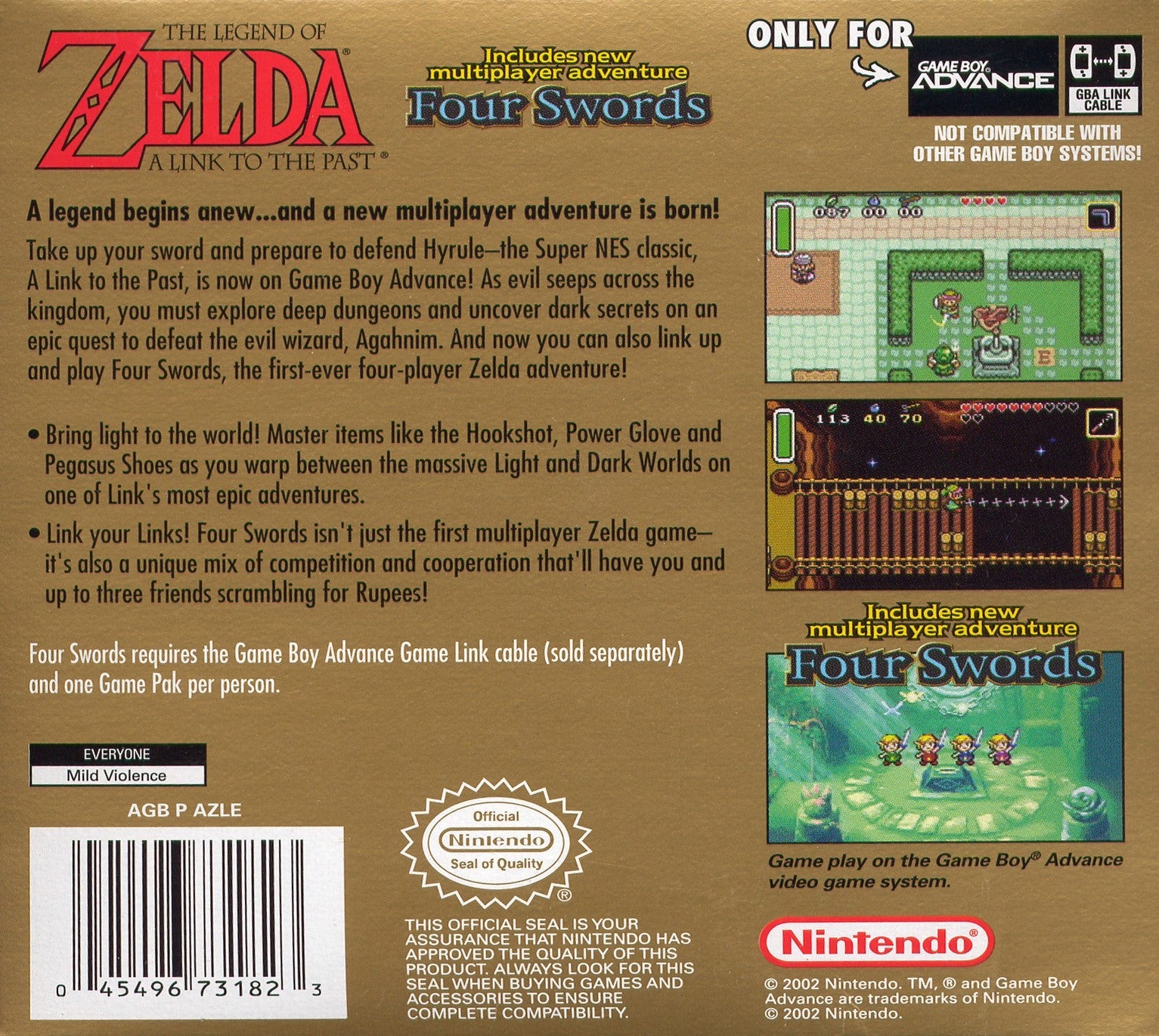  The Legend of Zelda: A Link to the Past (Includes Four