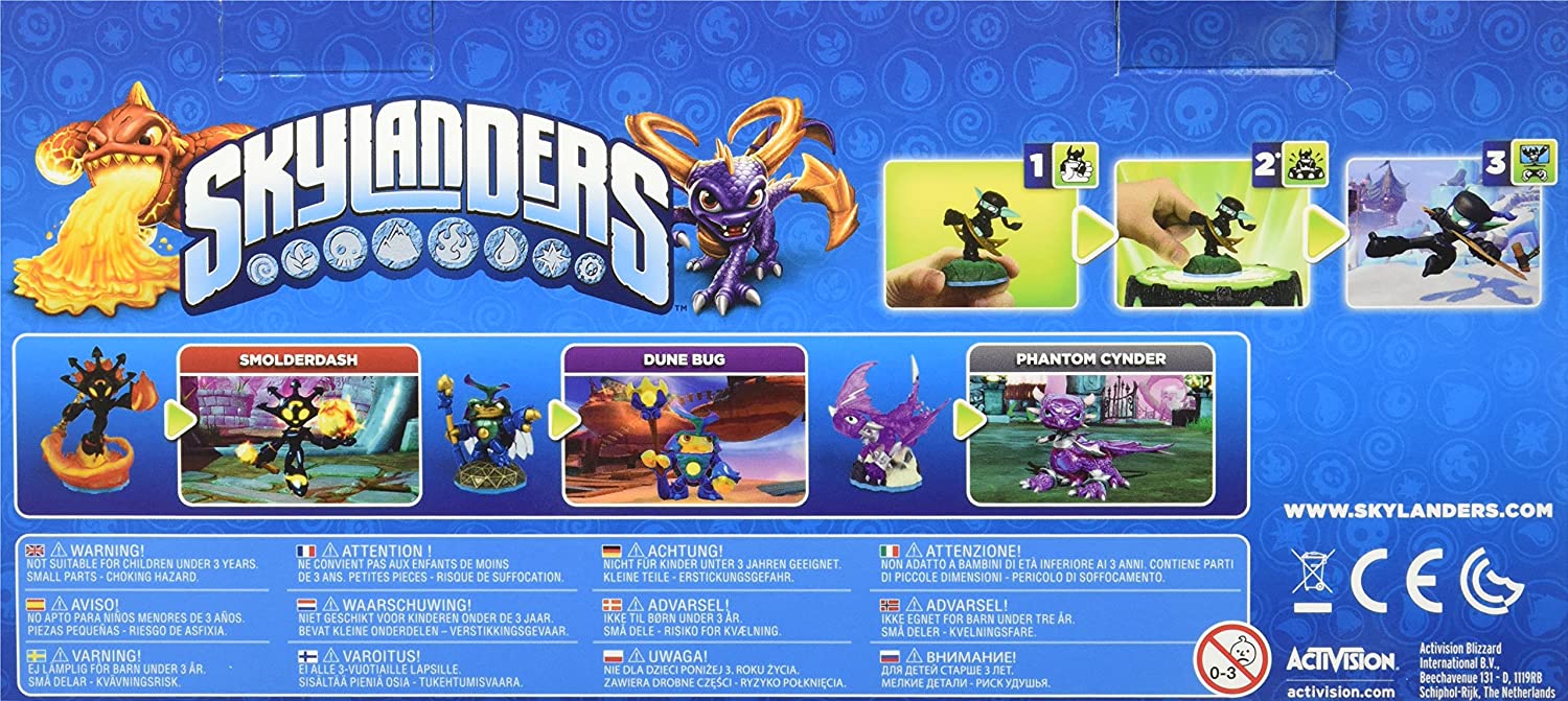 Skylanders Imaginators - Classic Champion Triple Pack - Smolderdash, Dune Bug and Cynder