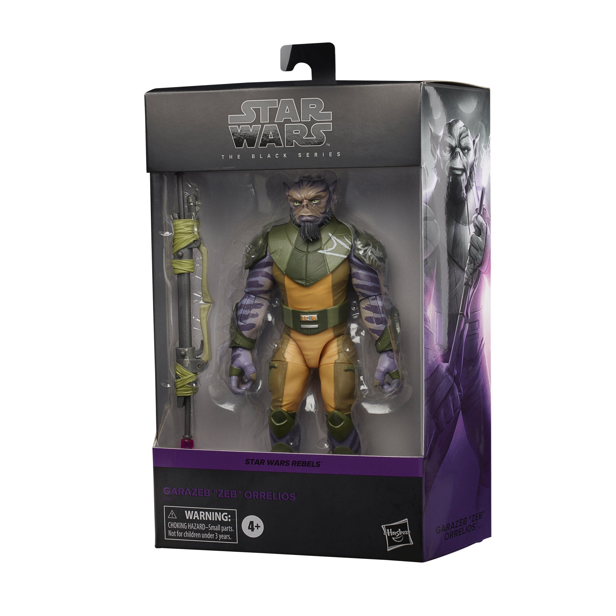 Garazeb “Zeb” Orrelios (Rebels) - Star Wars: The Black Series 6" Action Figure