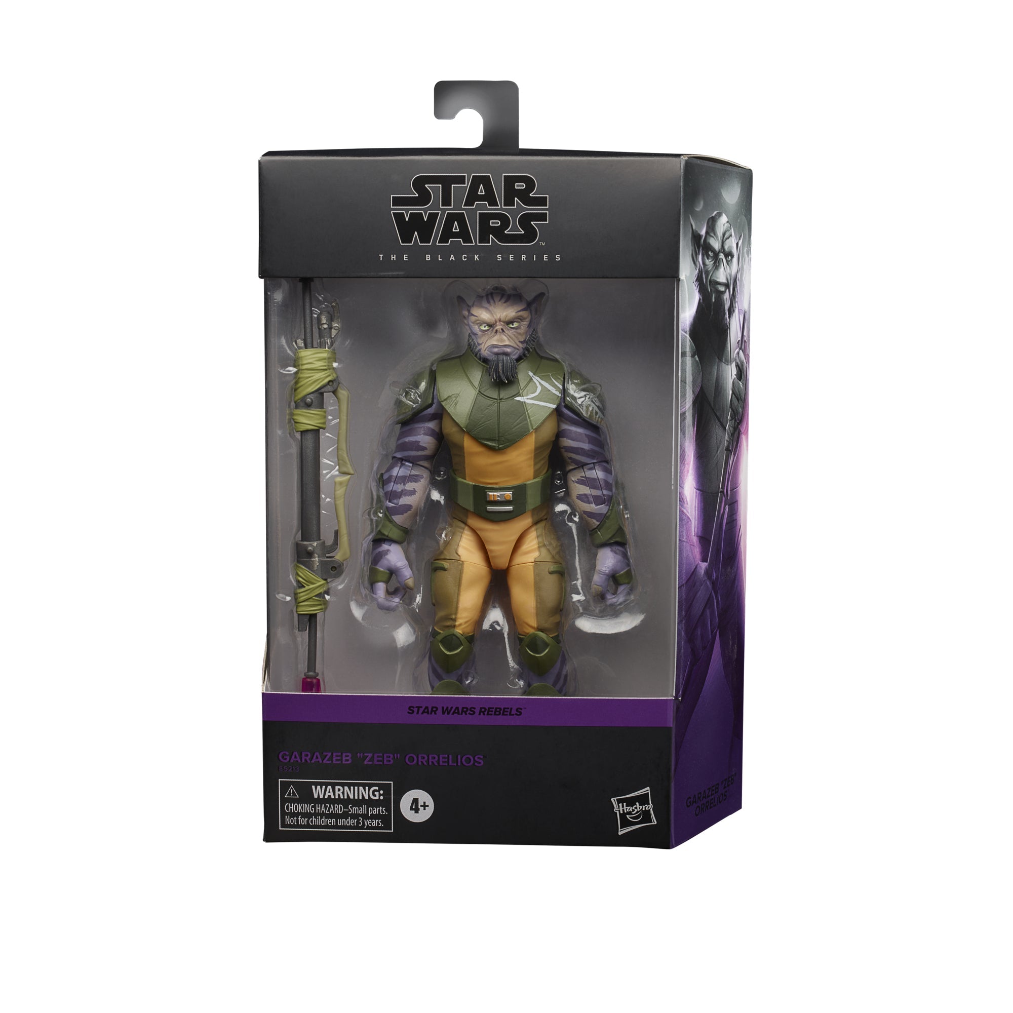 Garazeb “Zeb” Orrelios (Rebels) - Star Wars: The Black Series 6" Action Figure