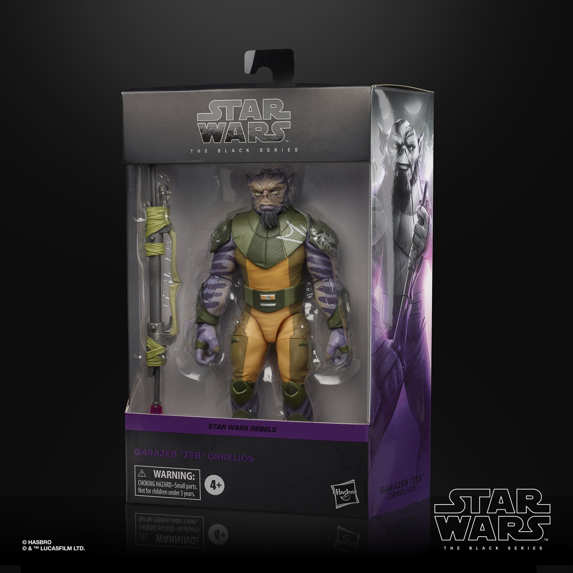 Garazeb “Zeb” Orrelios (Rebels) - Star Wars: The Black Series 6" Action Figure