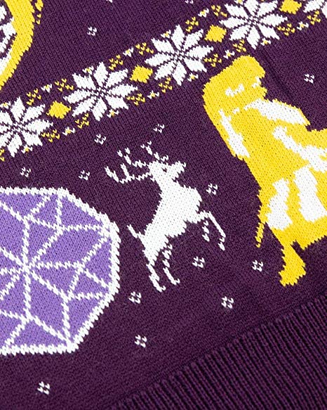 Spyro The Dragon Fairisle Jumper / Ugly Christmas Sweater - XS