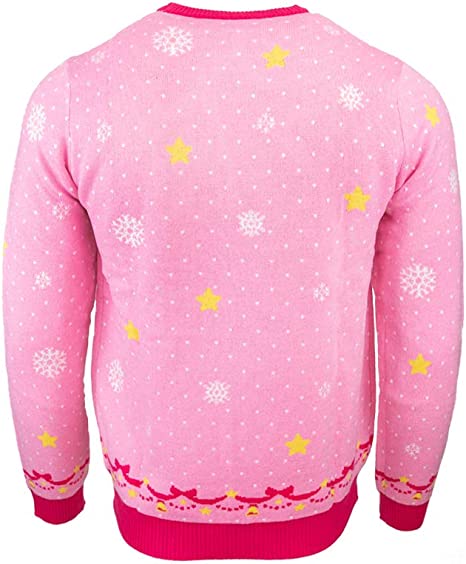 Nintendo Princess Peach Jumper / Ugly Christmas Sweater - 2XS