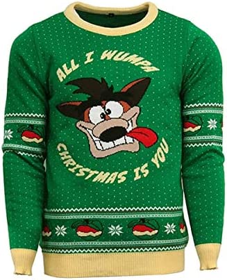 Crash Bandicoot Jumper / Ugly Christmas Sweater - XS