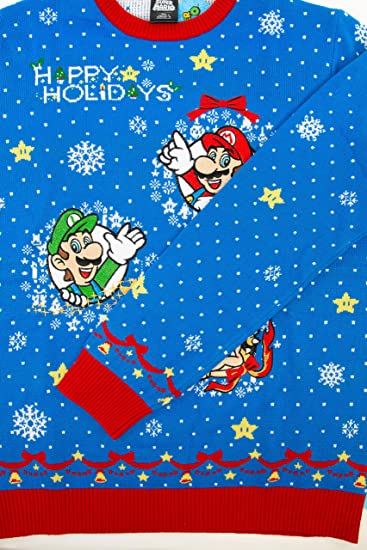 Nintendo Super Mario Jumper / Ugly Christmas Sweater - 2XS