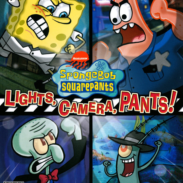 SpongeBob Squarepants: Lights, Camera, Pants | PS2 | CaveGamers SpongeBob Squarepants: Lights, Camera, Pants | PS2 | CaveGamers