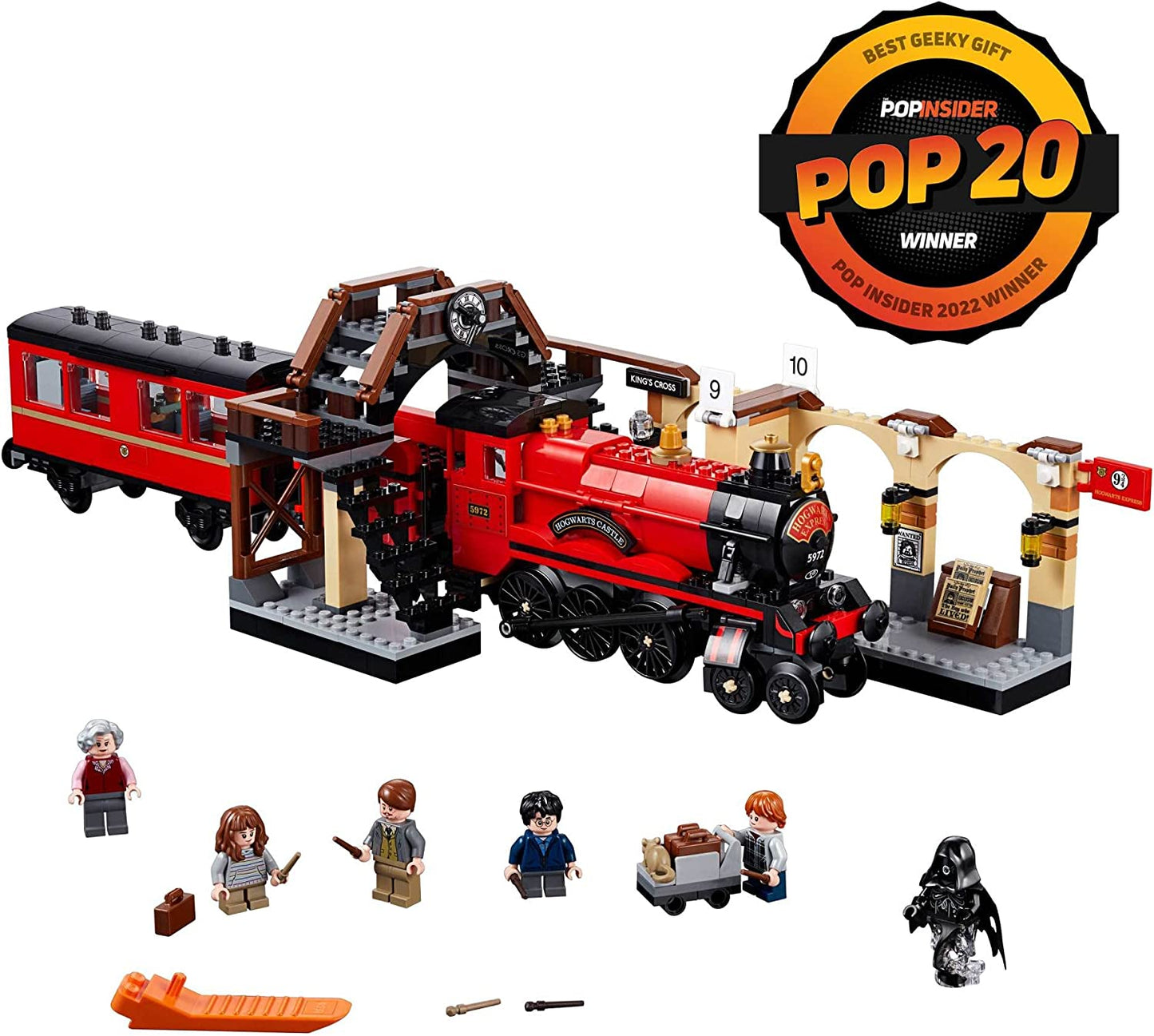 LEGO Harry Potter Hogwarts Express (75955) Toy Train Building Set includes Train and Minifigures