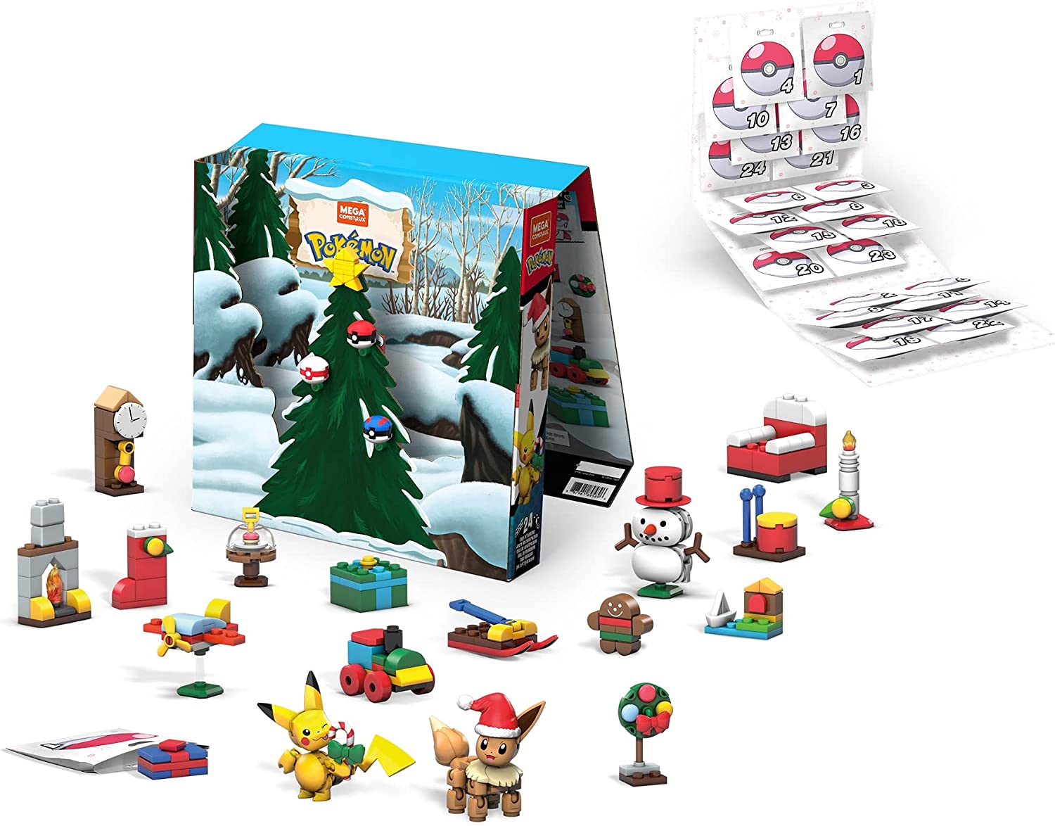 Mega Construx Pokemon Holiday Advent Calendar