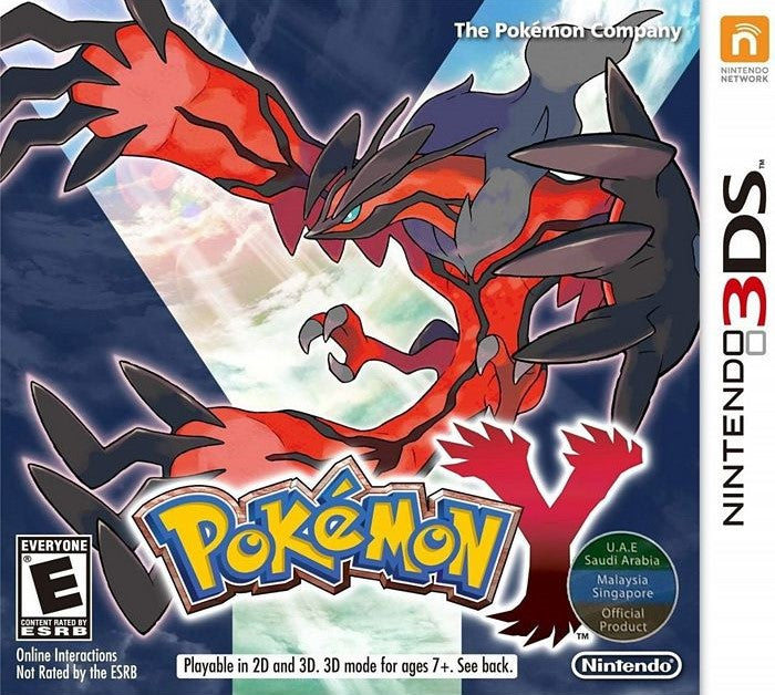 Pokemon Y [World Edition] [New Condition]