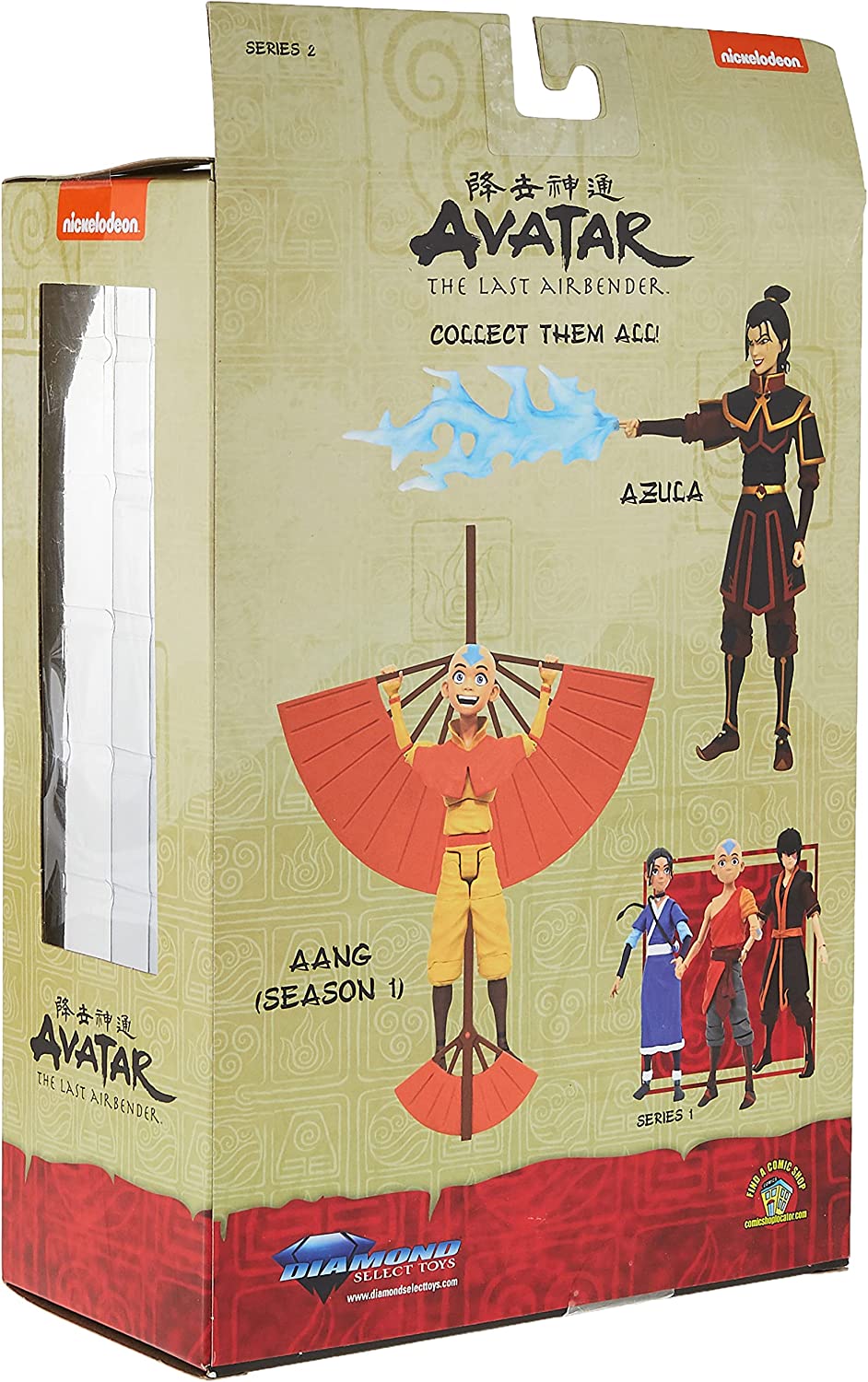 Firebender Azula - Avatar The Last Airbender: Diamond Select 7" Action Figure