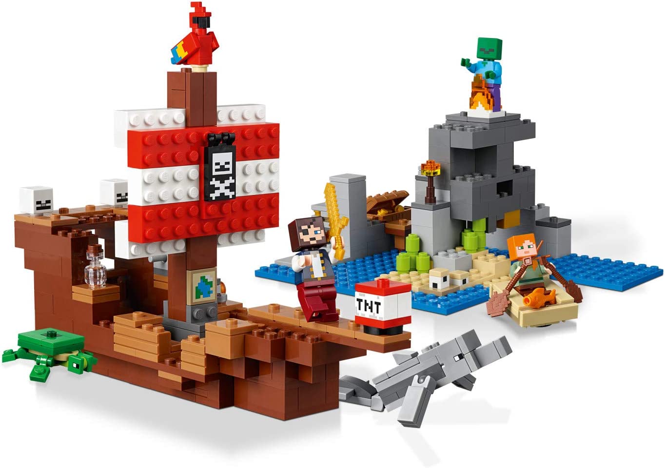 LEGO Minecraft The Pirate Ship Adventure 21152