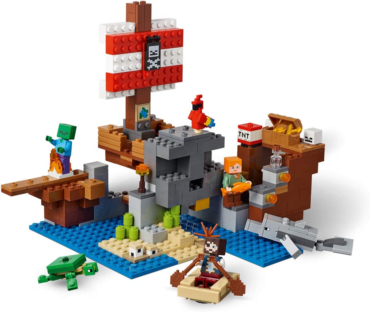 LEGO Minecraft The Pirate Ship Adventure 21152