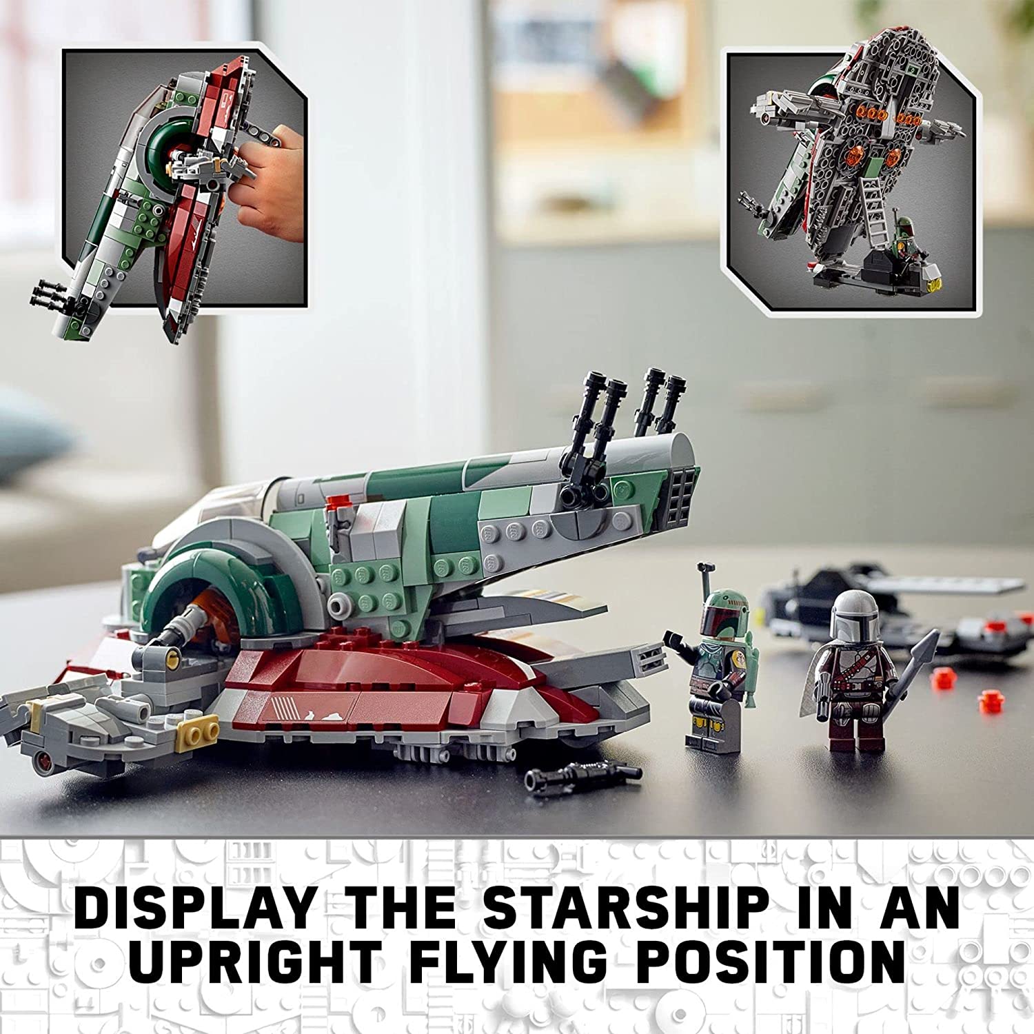 LEGO Star Wars Boba Fett’s Starship 75312 New 2021 (593 Pieces)