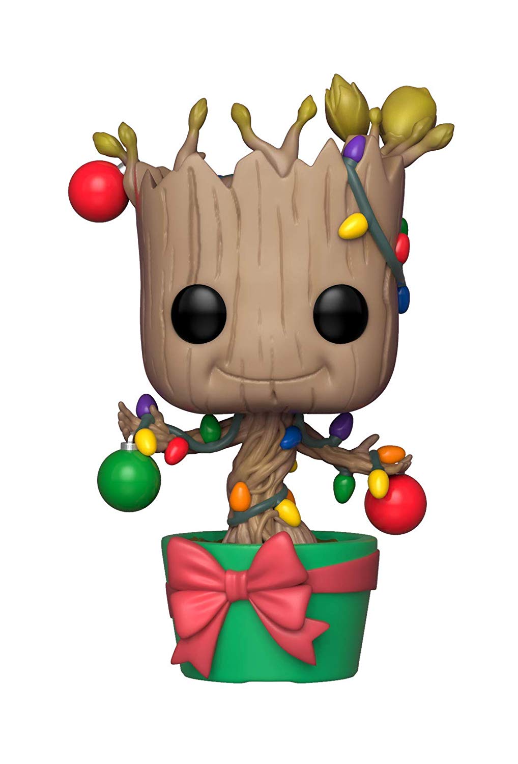 Funko Pop! Marvel: Guardians of The Galaxy - Groot with Christmas Lights