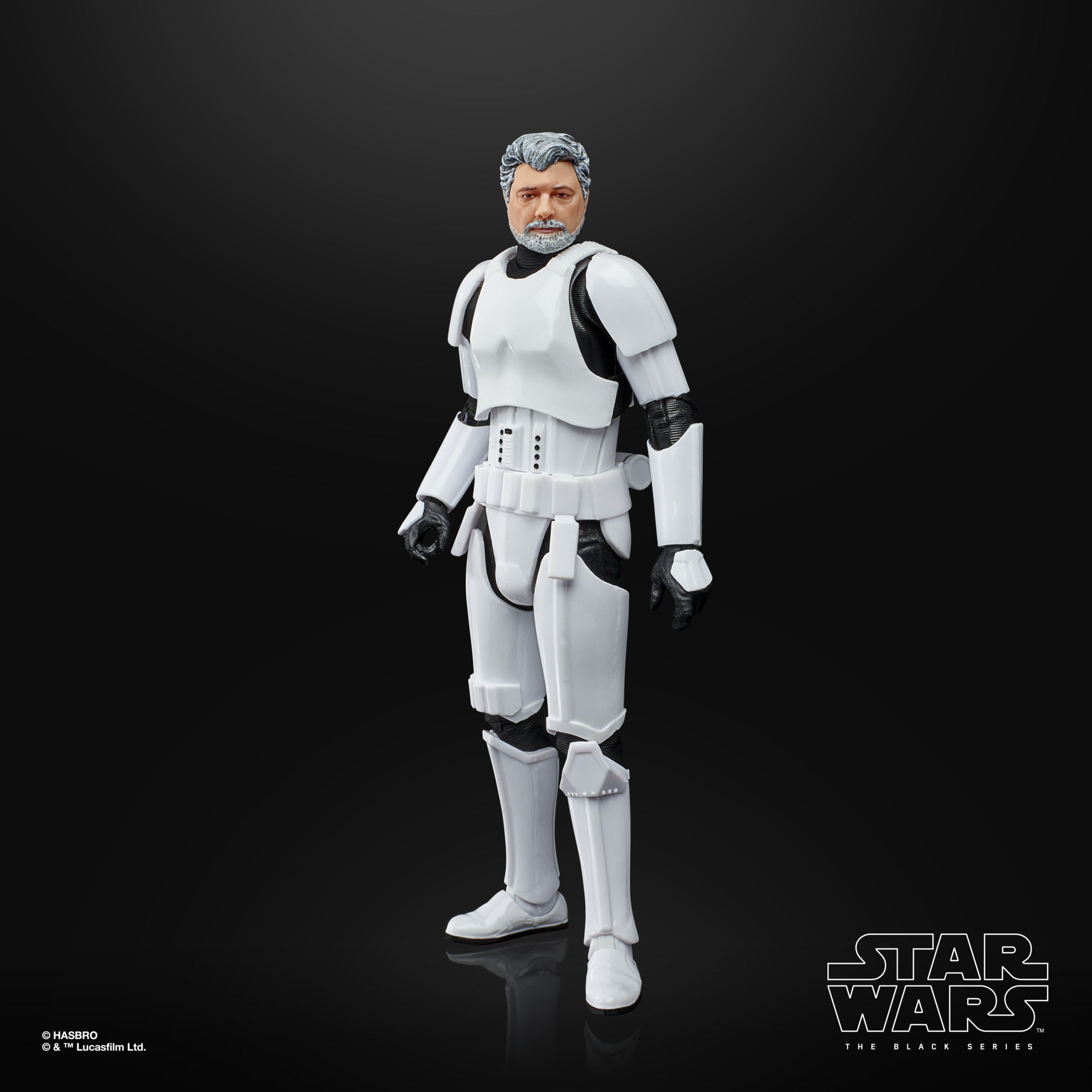 George Lucas Stormtrooper Disguise (50th Anniversary) - Star Wars: The Black Series 6" Action Figure