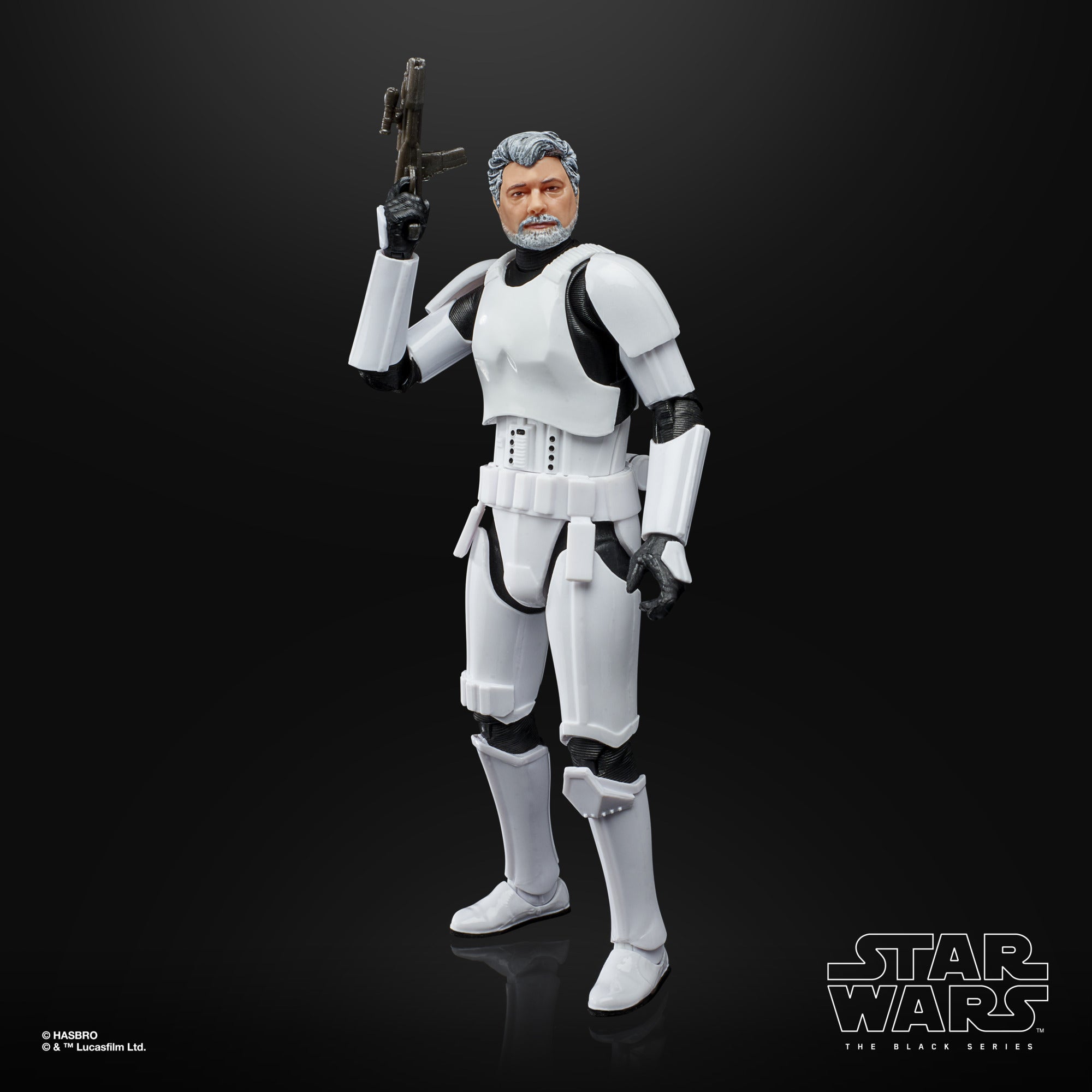 George Lucas Stormtrooper Disguise (50th Anniversary) - Star Wars: The Black Series 6" Action Figure