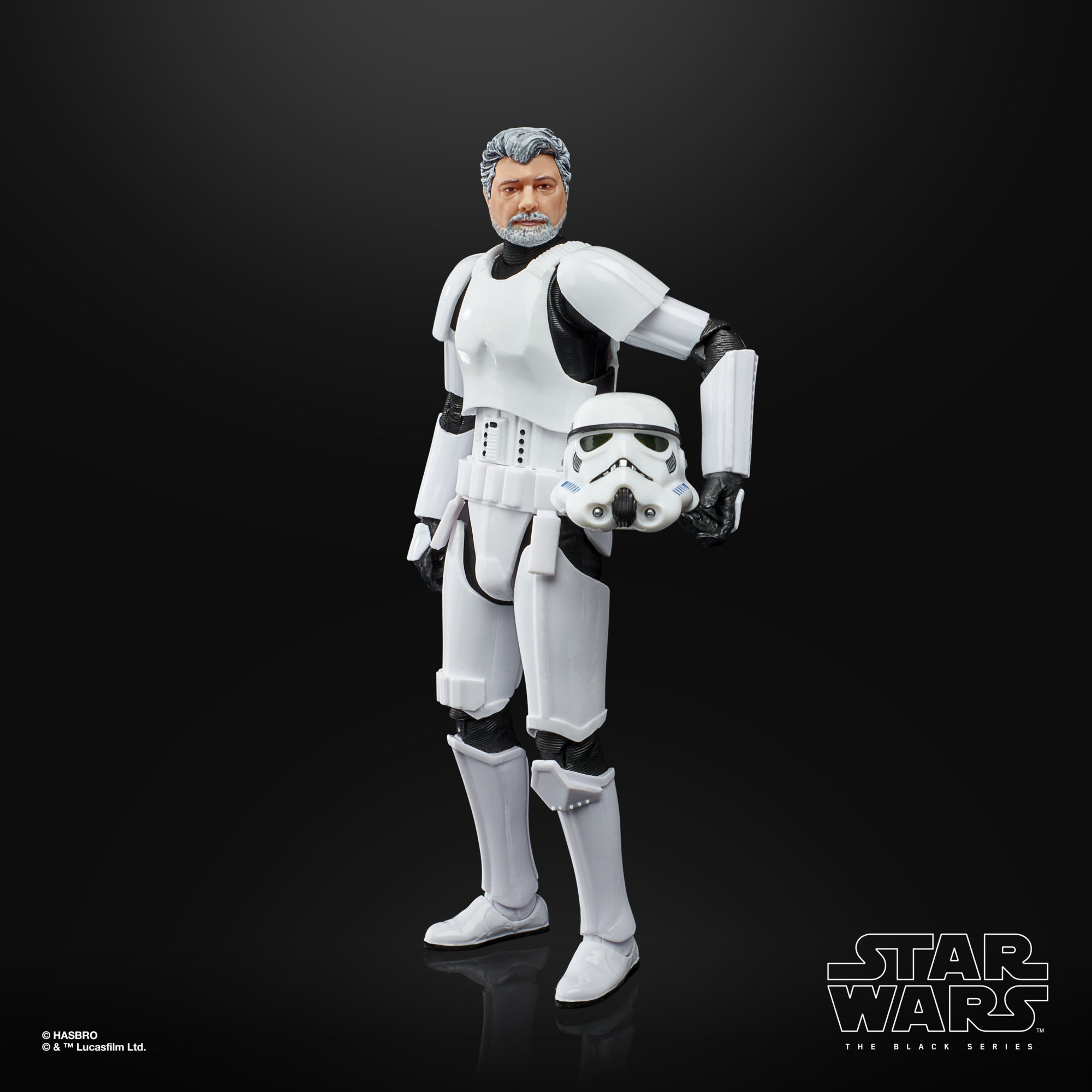 George Lucas Stormtrooper Disguise (50th Anniversary) - Star Wars: The Black Series 6" Action Figure