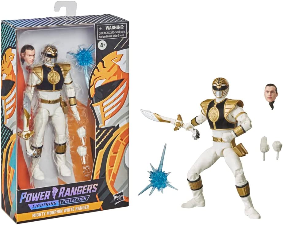 Mighty Morphin White Ranger - Power Rangers: Lightning Collection 6" Action Figure