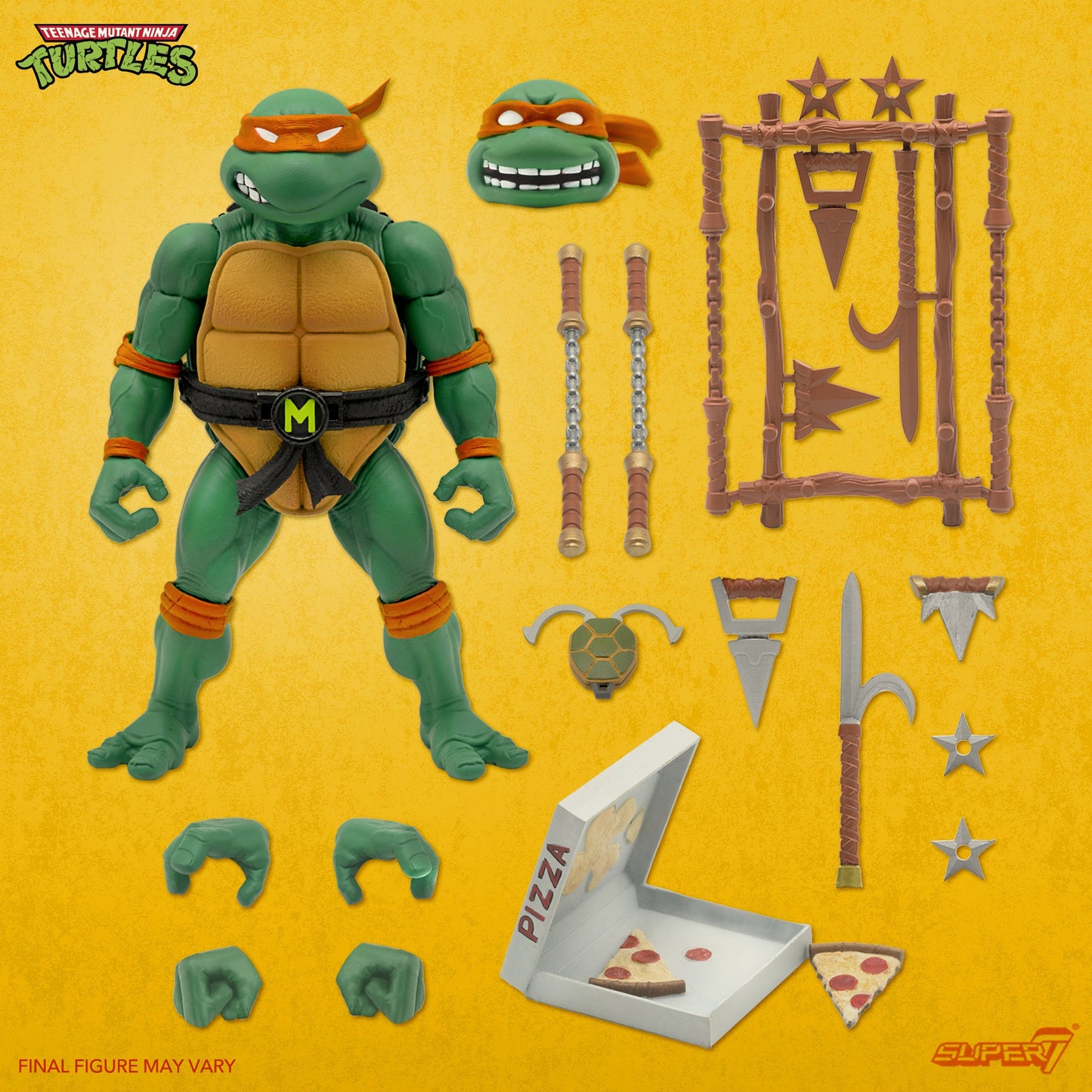 Michaelangelo - Teenage Mutant Ninja Turtles: ULTIMATES! 7" Action Figure
