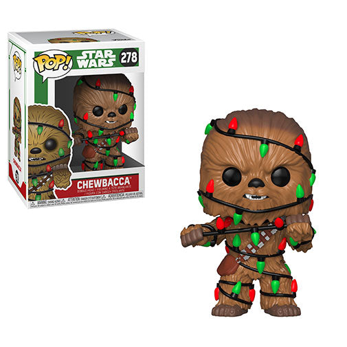 Funko Pop! Star Wars: Chewbacca with Christmas Lights