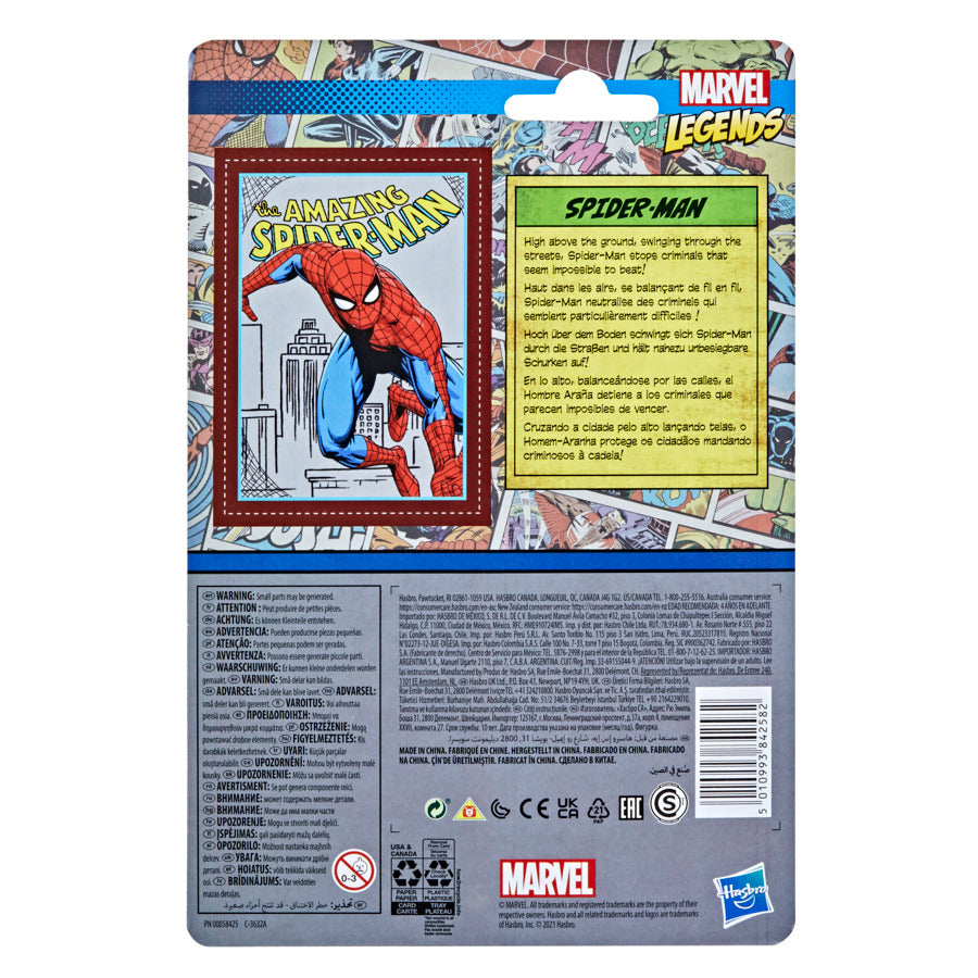 The Amazing Spider-Man - Marvel: Legends Retro Series 3.75" Action Figure