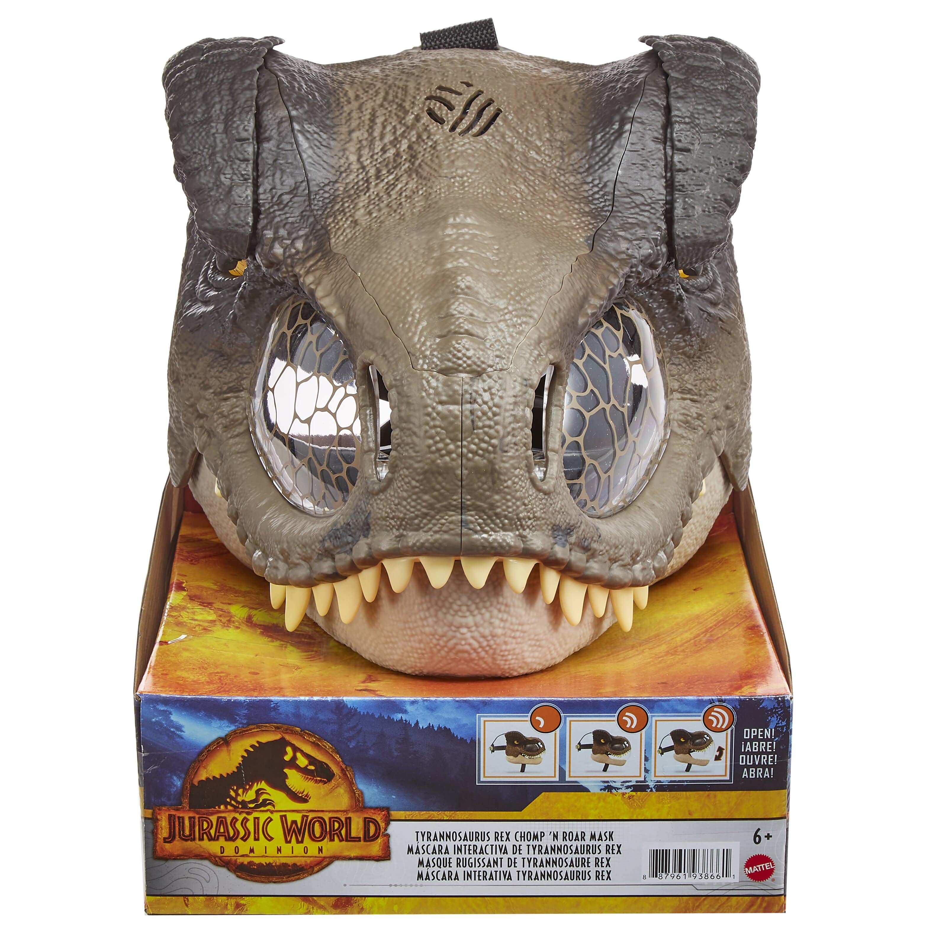 Jurassic World Dominion: Tyrannosaurus Rex Chomp-N-Roar Mask