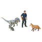 Owen and Velociraptor Beta - Jurassic World Dominion Action Figures