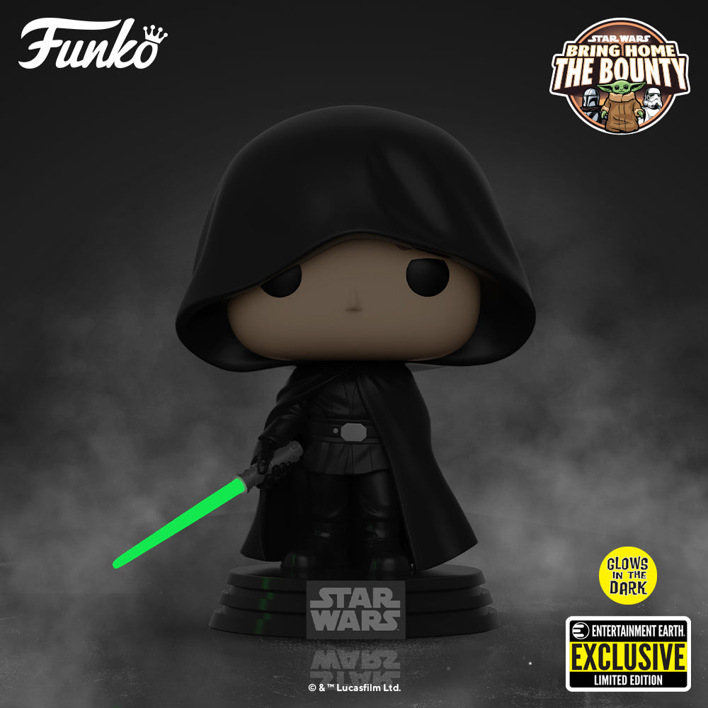 Funko Pop! Star Wars: The Mandalorian - Hooded Luke Skywalker