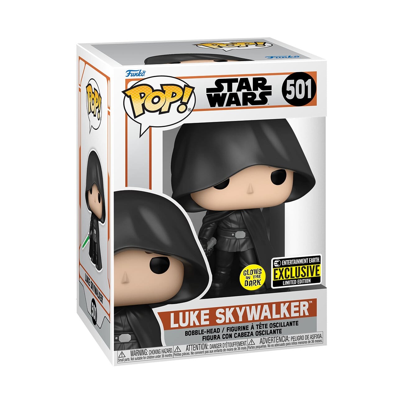 Funko Pop! Star Wars: The Mandalorian - Hooded Luke Skywalker