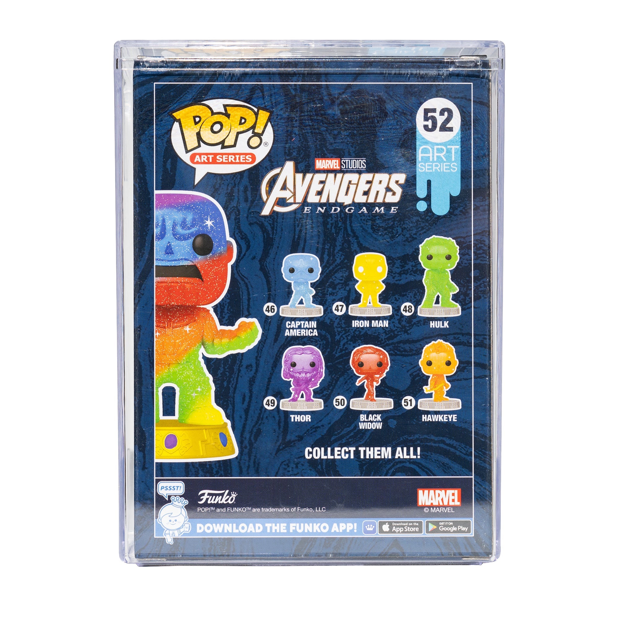 Funko Pop! Marvel: Thanos Art Series