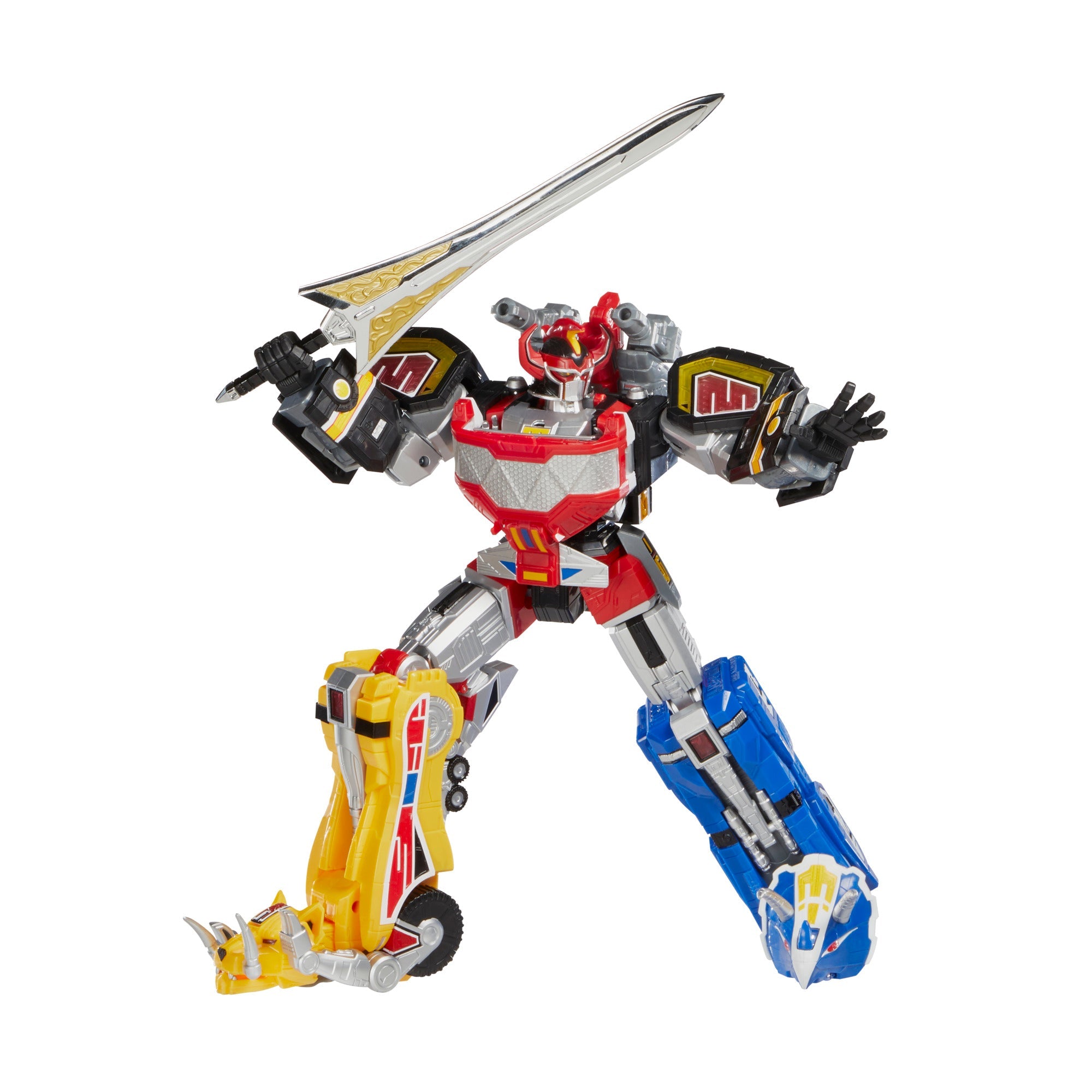 Hasbro Mighty Morphin Power Rangers Zord Ascension Project Dino deals Megazord Action