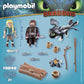 PLAYMOBIL How to Train Your Dragon III Hiccup & Astrid with Baby Dragon Multicolor