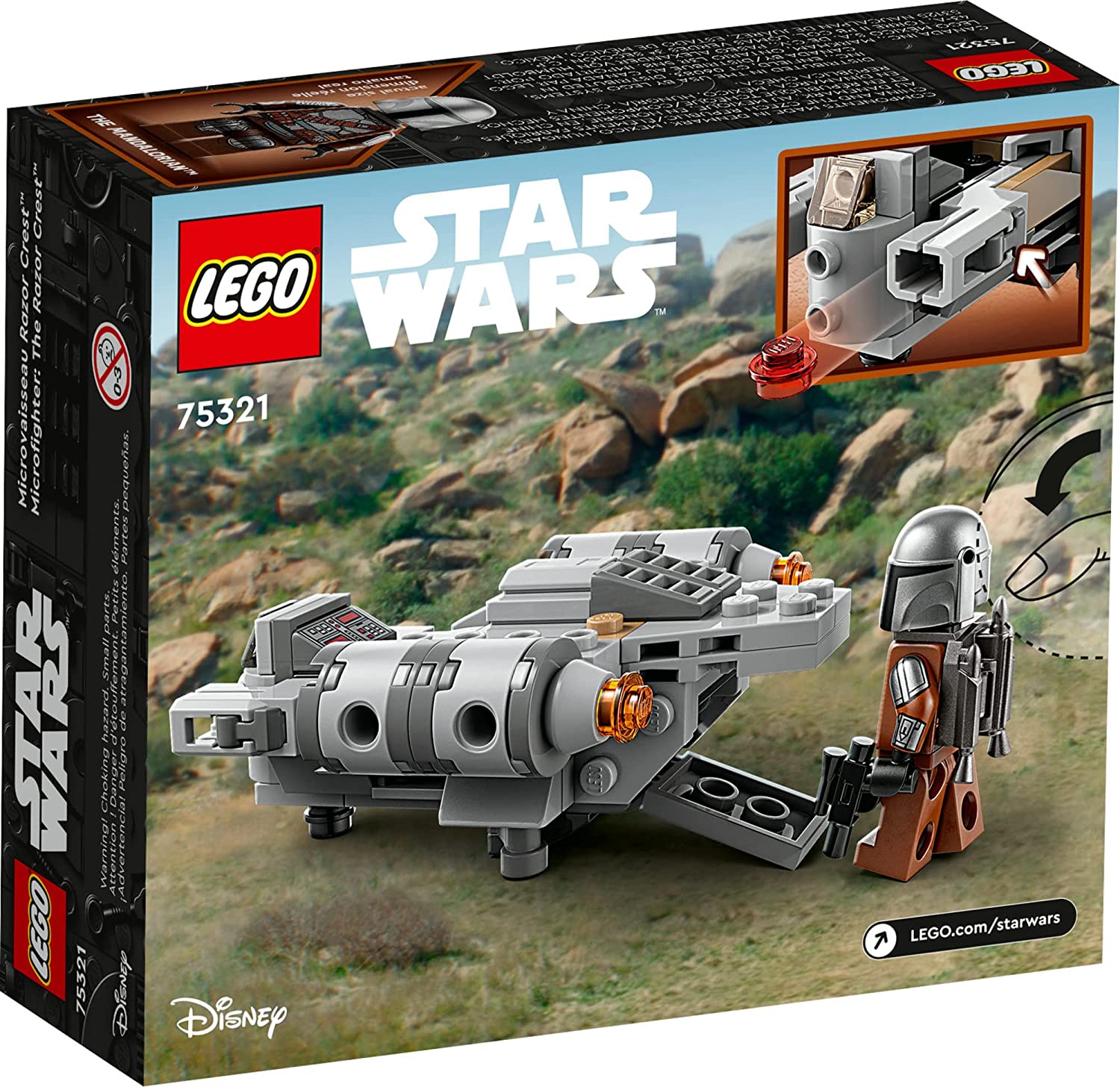 LEGO Star Wars The Razor Crest Microfighter (75321)