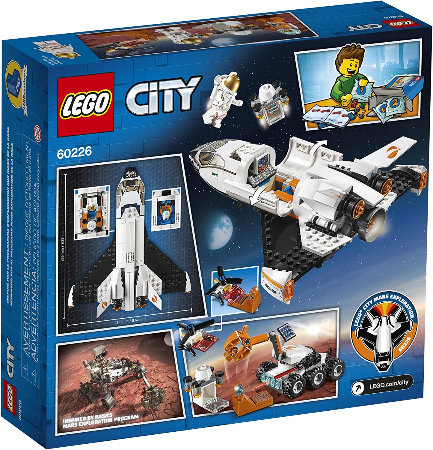 LEGO City Space Mars Research Shuttle 60226