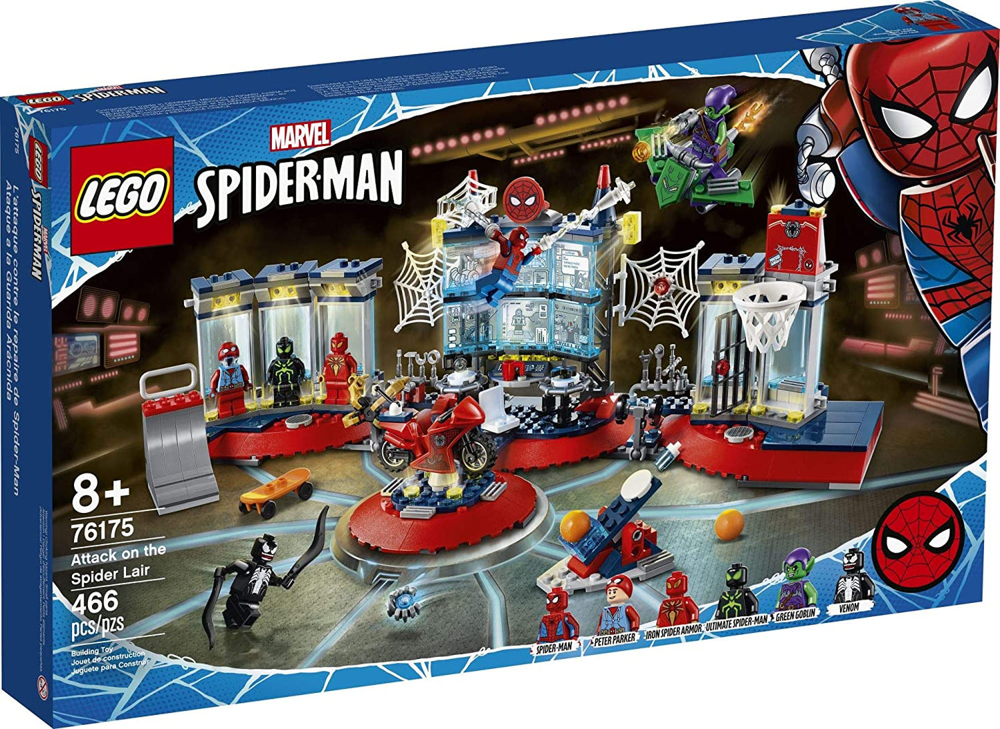 LEGO Marvel Spider-Man Attack on the Spider Lair (76175)