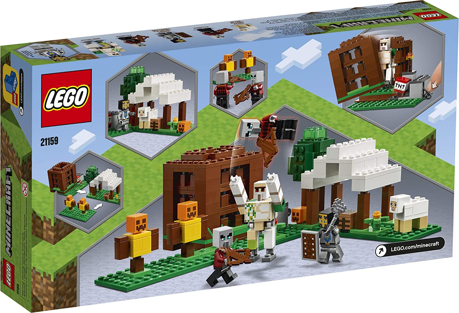 LEGO Minecraft The Pillager Outpost (21159)