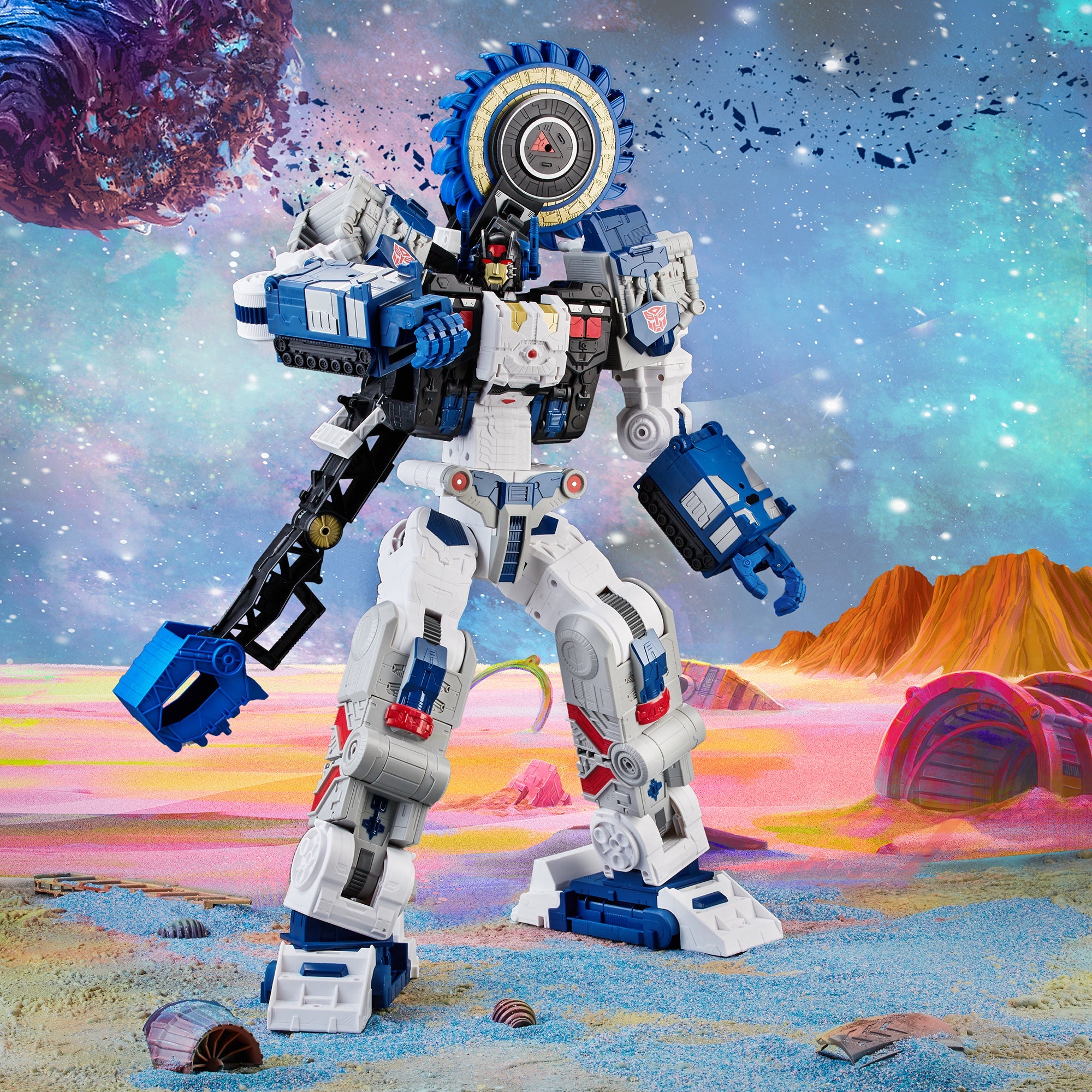 Titan Cybertron Universe Metroplex - Transformers: Generations Legacy Series 22" Action Figure