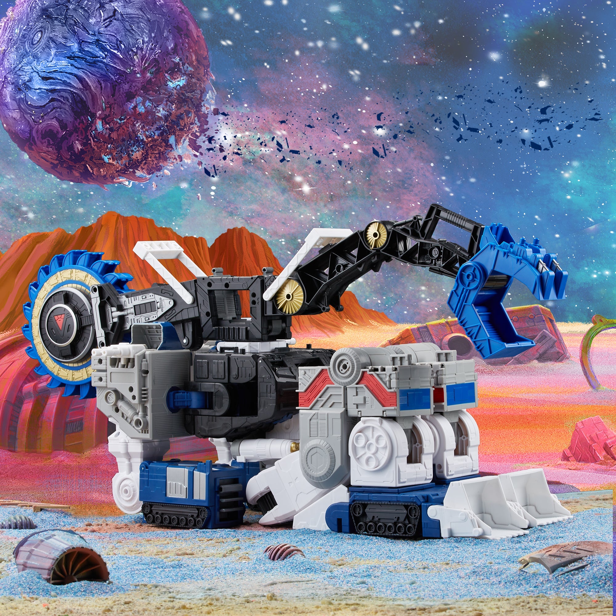 Titan Cybertron Universe Metroplex - Transformers: Generations Legacy Series 22" Action Figure