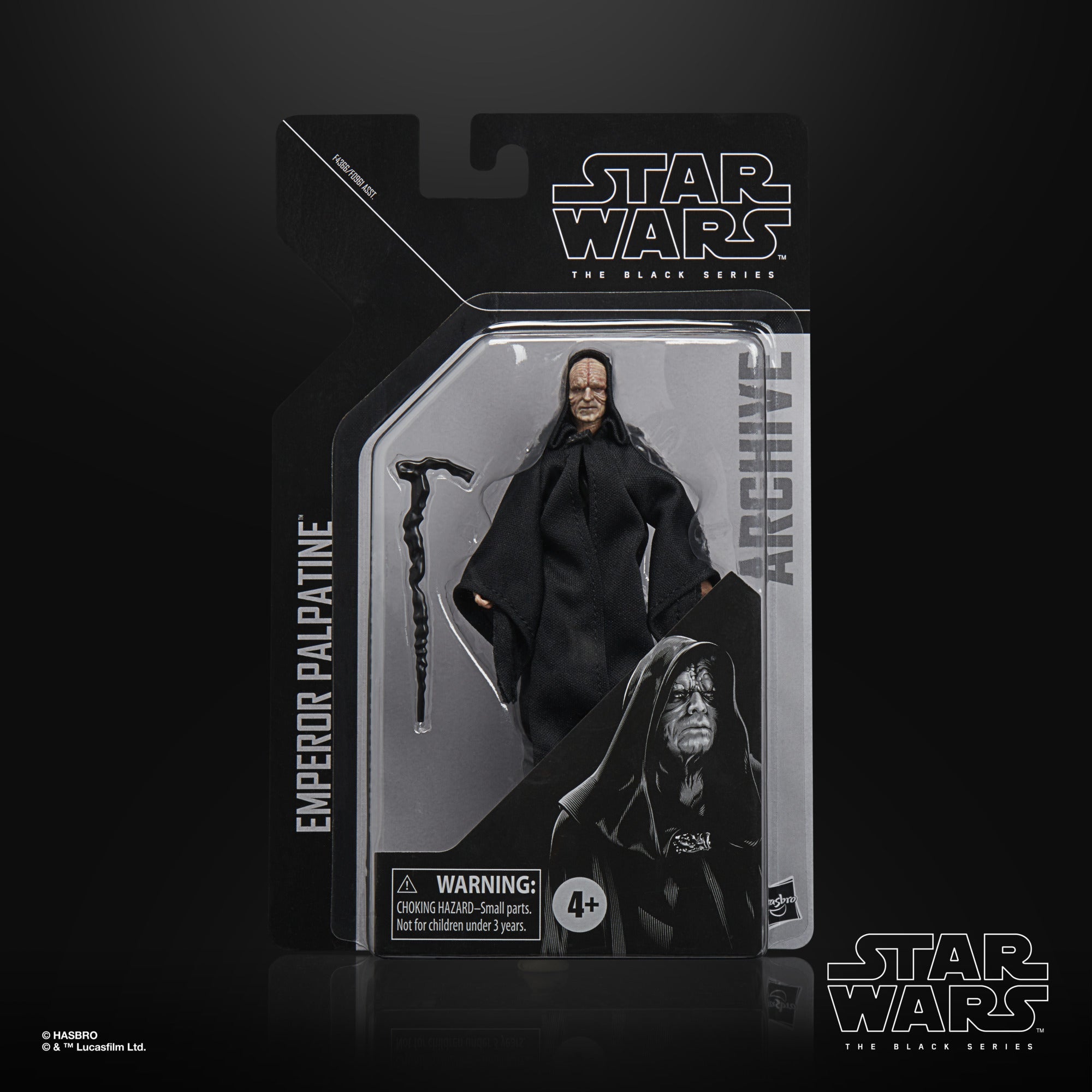 Emperor Palpatine - Star Wars: The Black Series Archive 6" Action Figure