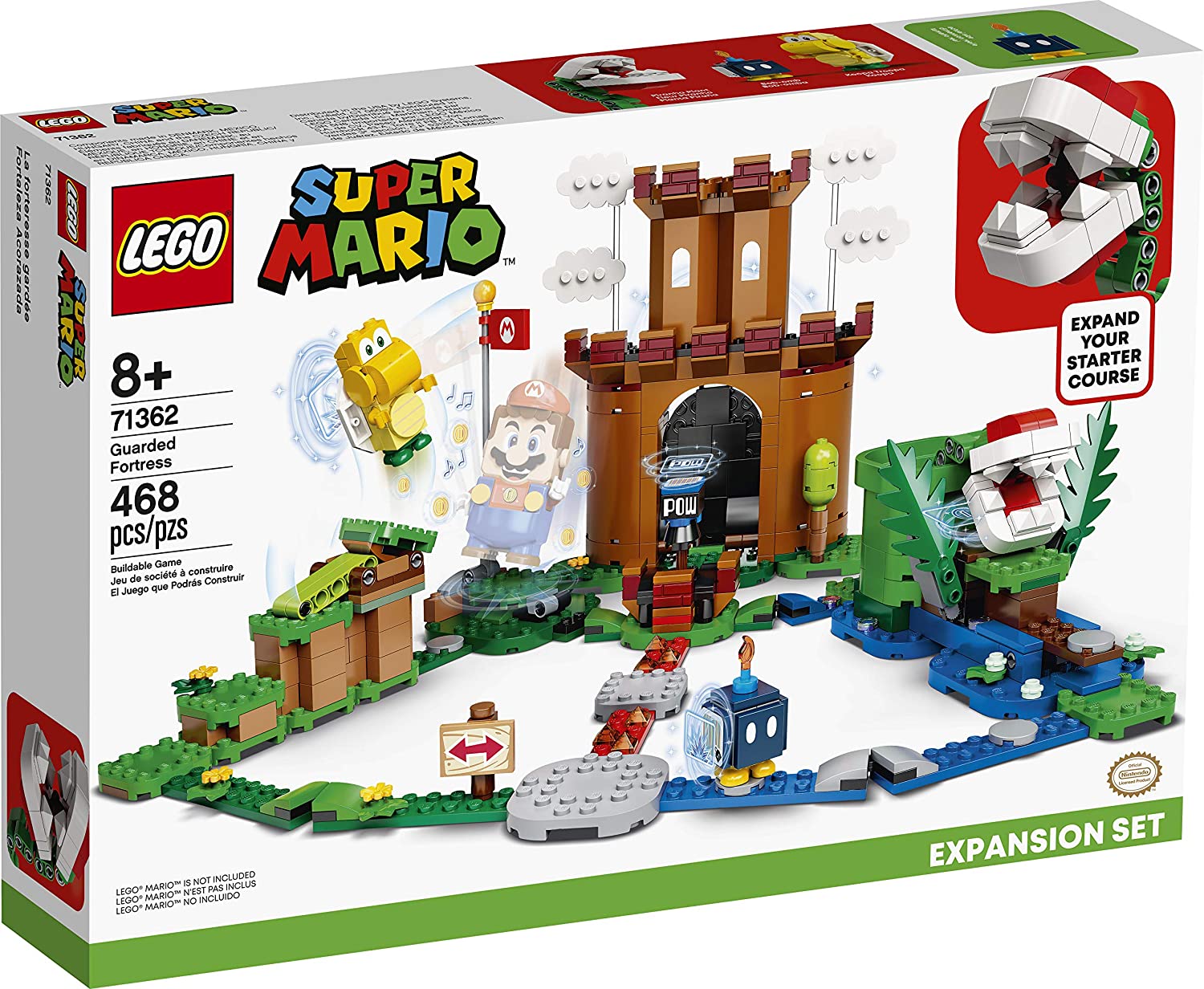 LEGO Super Mario Guarded Fortress Expansion Set 71362