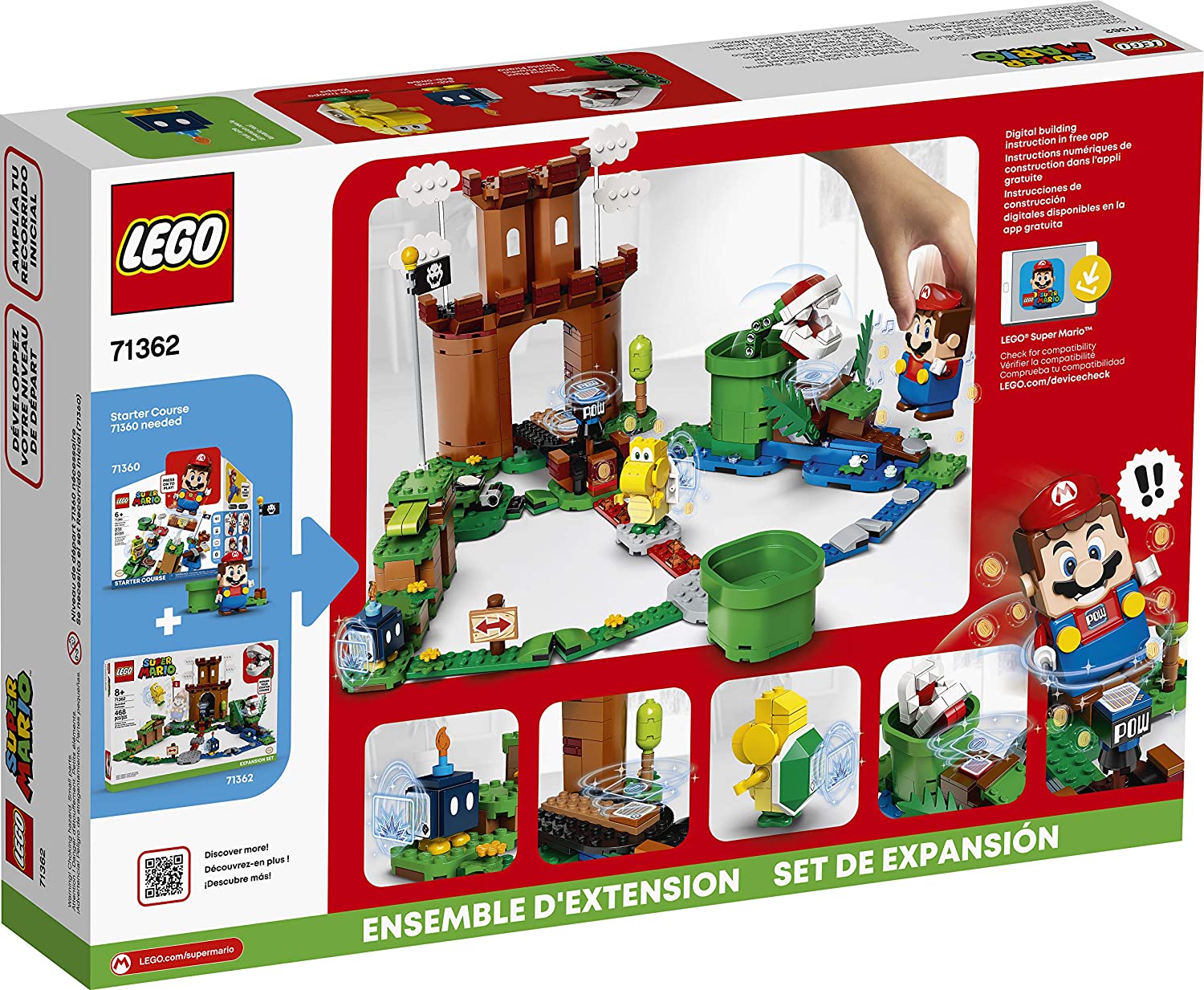 LEGO Super Mario Guarded Fortress Expansion Set 71362