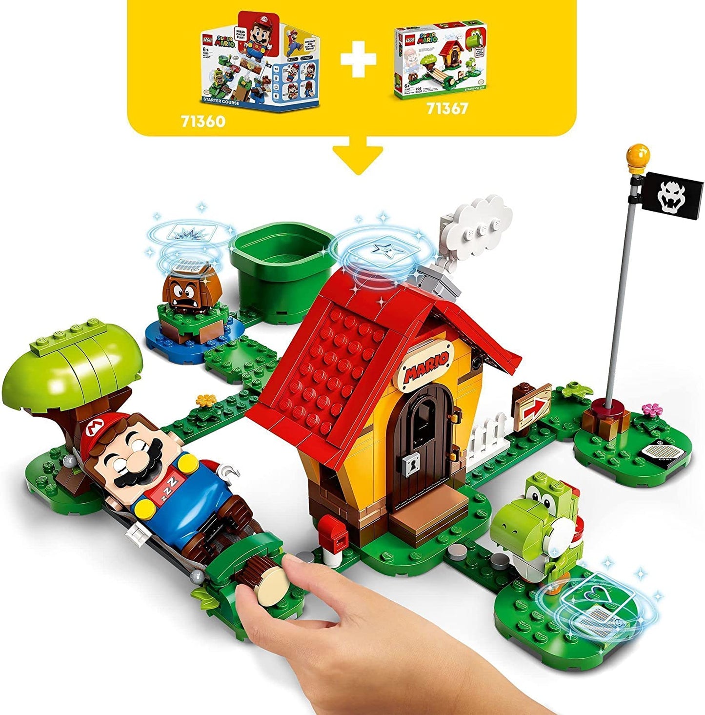 LEGO Super Mario House & Yoshi Expansion Set 71367