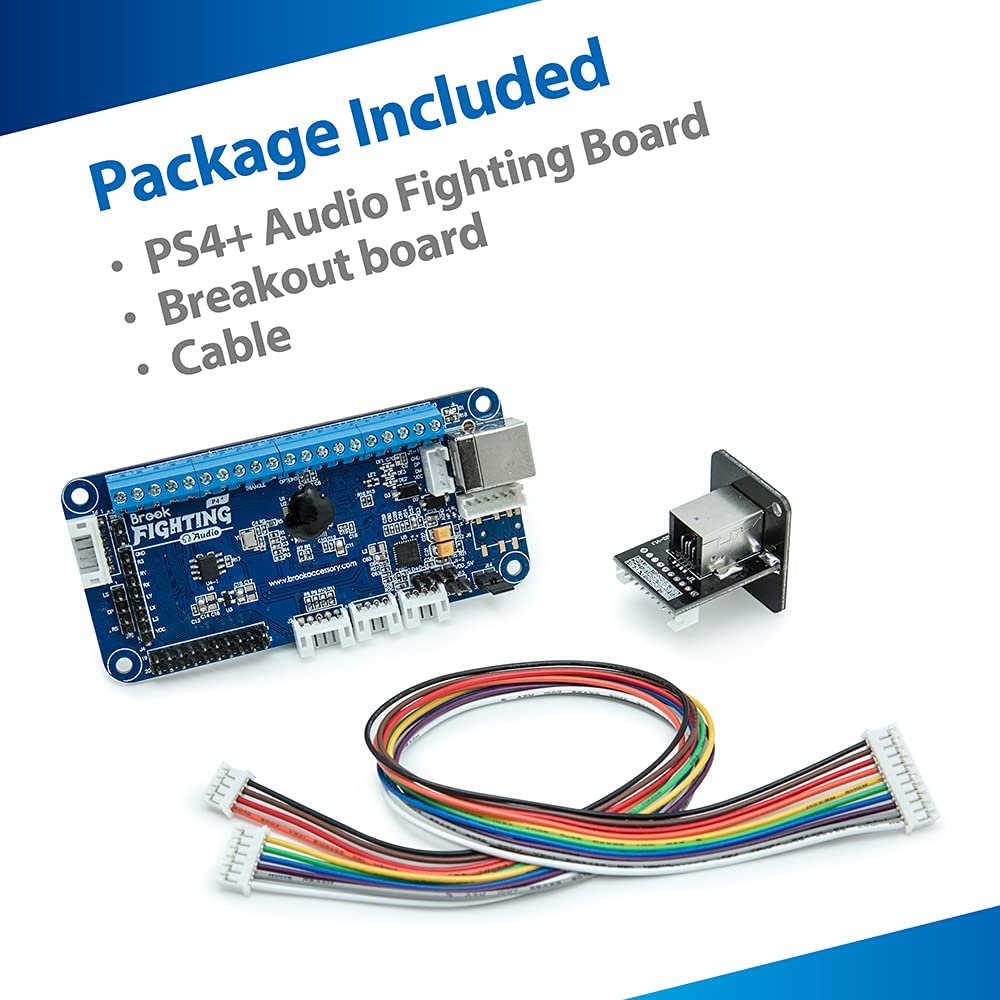 PS4+ Audio Fighting Board - Pre-installed Header Version