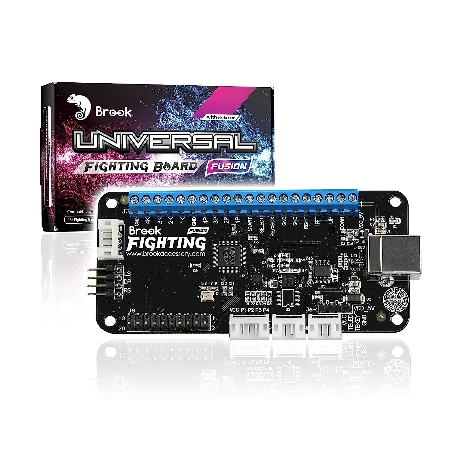 Universal Fighting Board Fusion with Headers