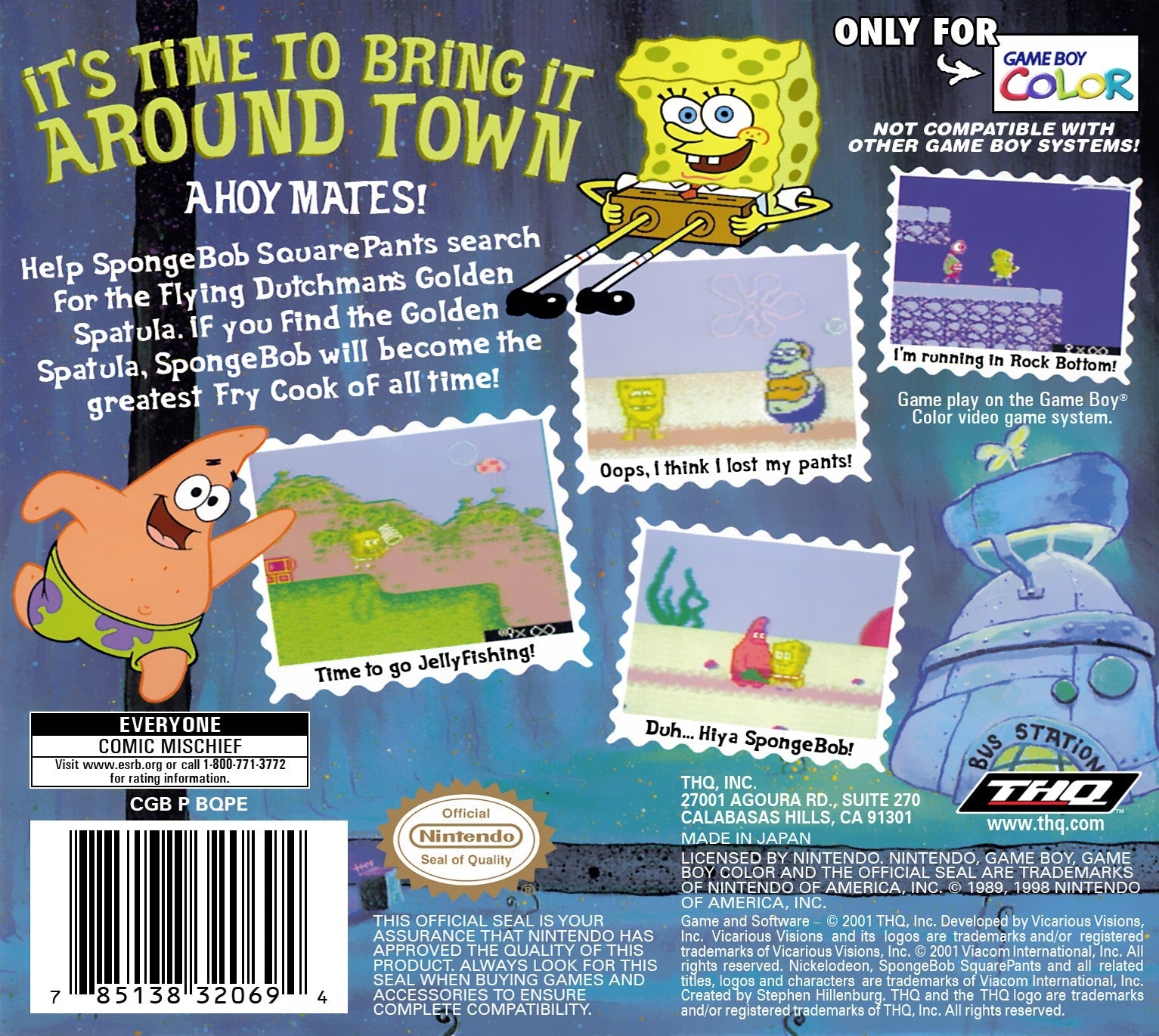 Spongebob Squarepants Legend of the Lost Spatula