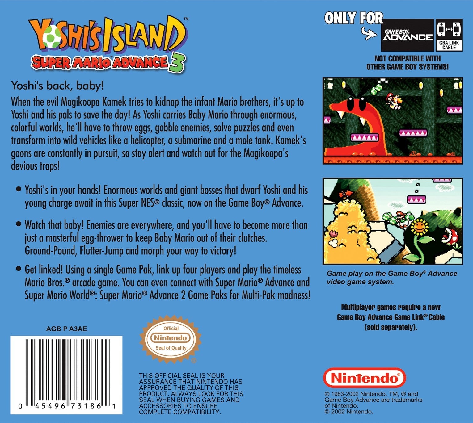 Yoshi's Island: Super Mario Advance 3