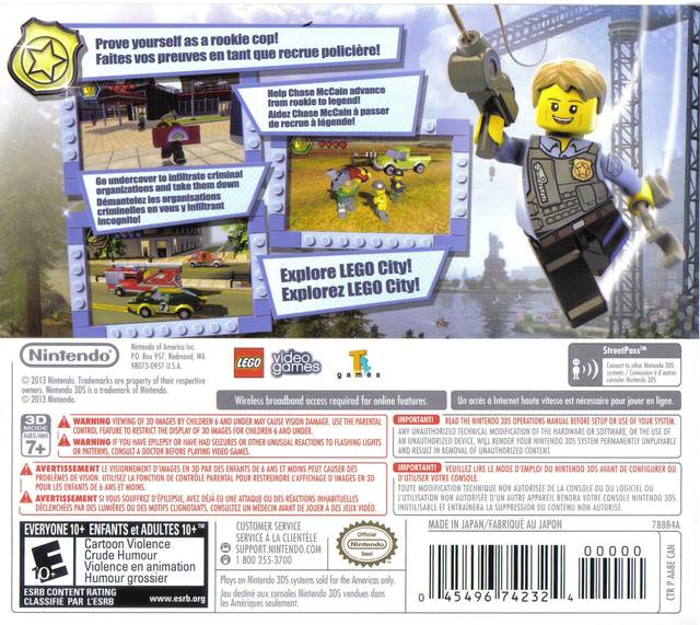 Lego city store undercover 2 3ds