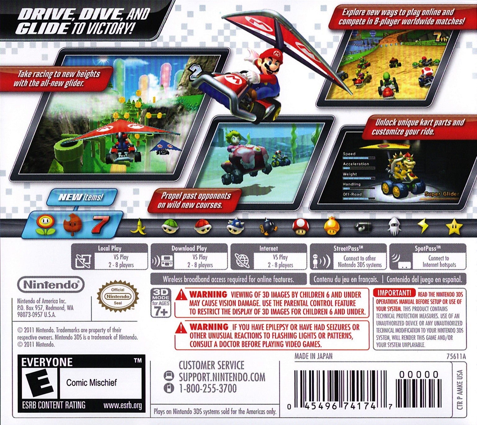Mario Kart 7 | 3DS | CaveGamers